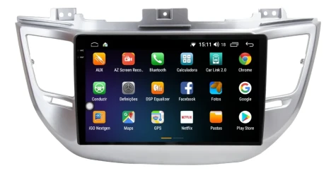 CENTRAL MULTIMIDIA 9" ADAK HYUNDAI TUCSON 2016 AL 2019 ANDROID 4CORE + 2GB RAM + 64GB ROM