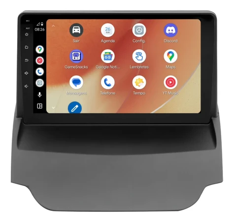 CENTRAL MULTIMiDIA 9" ADAK FORD ECOSPORT 2012 / 2016+ - ANDROID 8CORE + 6GB RAM + 128GB ROM