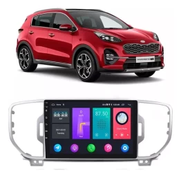 KIA SPORTAGE 2016/2018 KIT PREMIUM - CENTRAL  MULTIMEDIA 9" ADAK ANDROID 8CORE + 4GB RAM + 64GB ROM