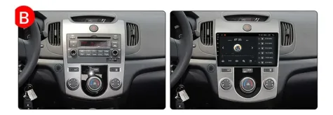 KIA CERATO 2008/2012 KIT PREMIUM - CENTRAL MULTIMEDIA 9" ADAK ANDROID 8CORE + 4GB RAM + 64GB ROM