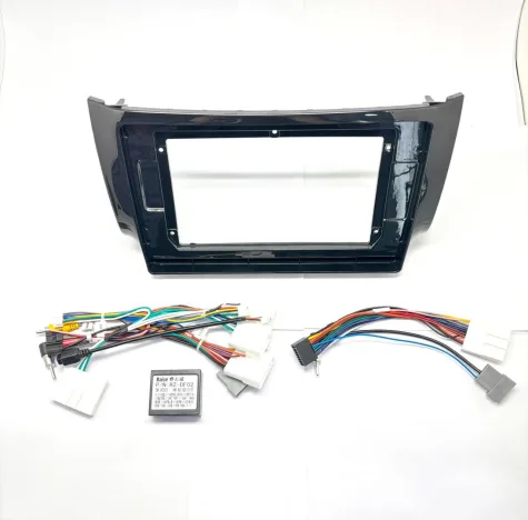 MOLDURA NISSAN SENTRA 2015/2020 10.1 BLACK PIANO