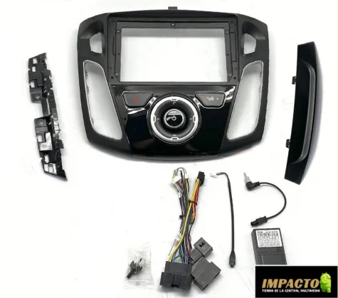 MOLDURA FORD FOCUS 2014/2019 9" BLACK