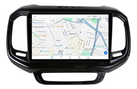 FIAT TORO 2016/2022 KIT STANDARD - CENTRAL MULTIMEDIA 9" ADAK ANDROID 4CORE + 4GB RAM + 64GB ROM