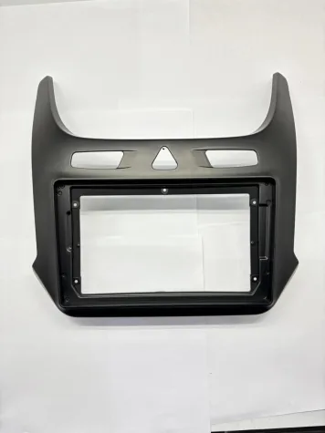 MOLDURA CHEVROLET COBALT 2012/2017 9" NEGRO - GRIS