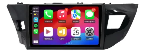 TOYOTA COROLLA 2015/2017 KIT STANDARD - CENTRAL MULTIMIDIA 10.1" ADAK ANDROID 4CORE + 2GB RAM + 64GB ROM