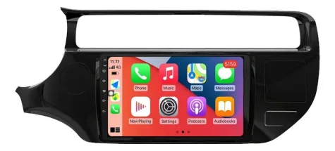 KIA RIO 2012/2017 KIT STANDARD - CENTRAL MULTIMEDIA 9" ADAK ANDROID 4CORE + 4GB RAM + 64GB ROM