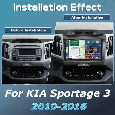 MOLDURA KIA SPORTAGE 2011/2016 9"