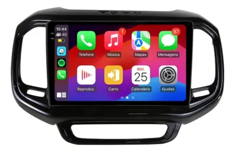 FIAT TORO 2016/2022 KIT STANDARD - CENTRAL MULTIMEDIA 9" ADAK ANDROID 4CORE + 4GB RAM + 64GB ROM