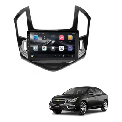 CHEVROLET CRUZE KOREANO 2012/2016 KIT STANDARD - CENTRAL MULTIMEDIA 9" ADAK ANDROID 4CORE + 4GB RAM + 64GB ROM