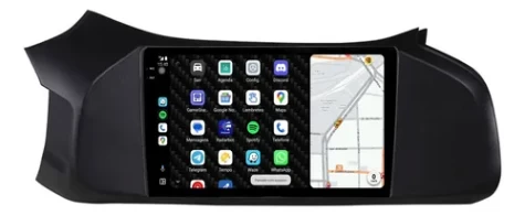 CHEVROLET ONIX 2012/2019 KIT PREMIUM - CENTRAL MULTIMEDIA 9" ADAK ANDROID 8CORE + 4GB RAM + 64GB ROM