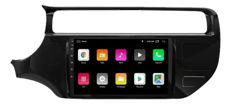 KIA RIO 2012/2017 KIT STANDARD - CENTRAL MULTIMEDIA 9" ADAK ANDROID 4CORE + 4GB RAM + 64GB ROM