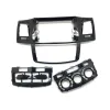 MOLDURA TOYOTA HILUX 2006/2016 BLACK PIANO 9"